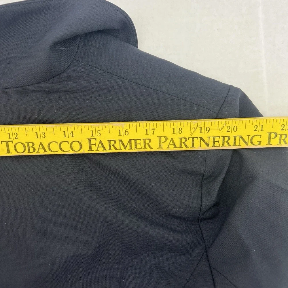 Giorgio Armani Womens Single Button Blue Blazer Italy Size 48 Have Multiple 03 - Picture 8 of 14